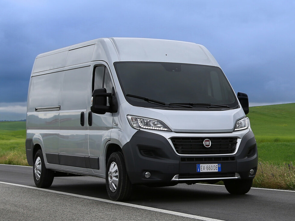 Коврики ЭВА "EVA ромб" для Fiat Ducato (грузовик / 290) 2014 - Н.В., серые, 1шт.