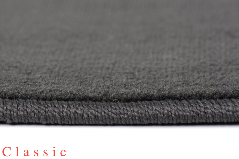 Коврики текстильные "Классик" для Volkswagen Polo (седан / 614, 604, 6C1) 2015 - 2020, темно-серые, 5шт.