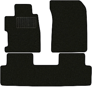 Коврики текстильные "Классик" для Honda Civic IX (седан / FB) 2012 - 2015, черные, 3шт.