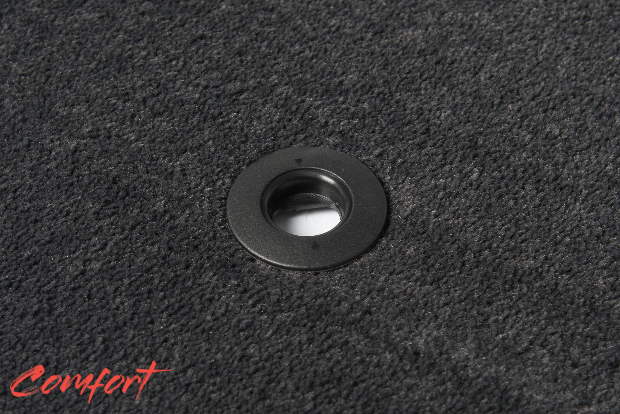 Коврики текстильные "Комфорт" для Toyota Camry (седан / XV70) 2017 - Н.В., темно-серые, 5шт.