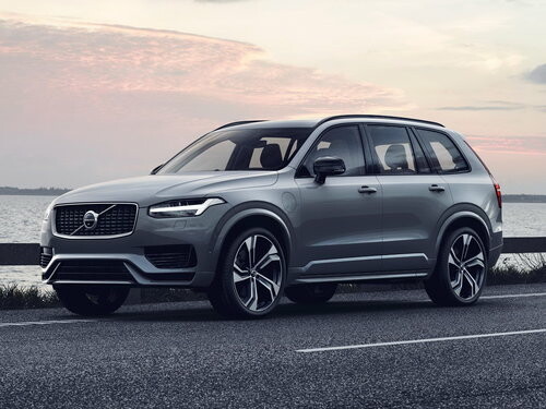 Коврики текстильные "Классик" для Volvo XC90 II (suv, гибрид / L) 2019 - Н.В., черные, 5шт.