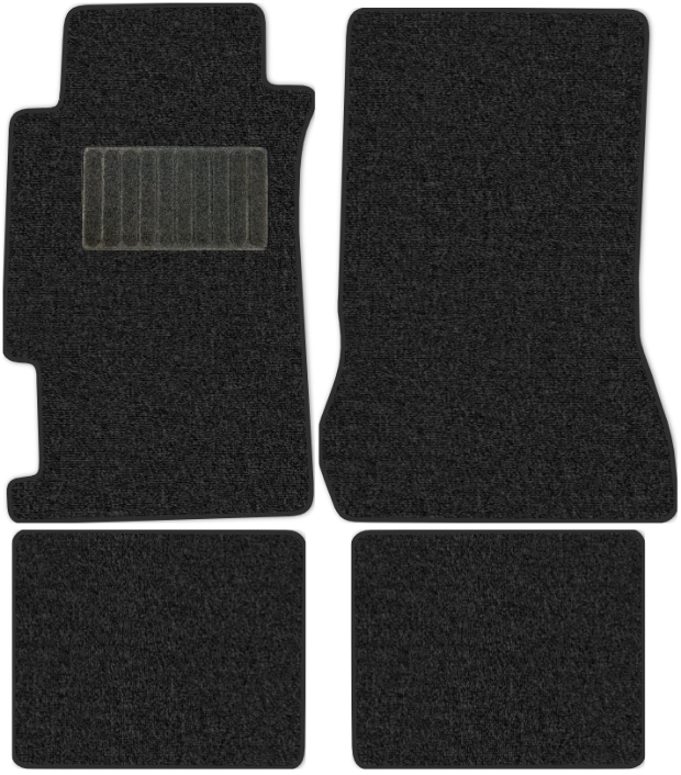 Коврики текстильные "Классик" для Honda Accord (седан / CG, CH) 2001 - 2003, темно-серые, 4шт.