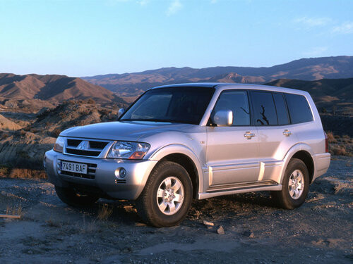 Коврики ЭВА "EVA сота" для Mitsubishi Pajero III (suv / V70 (5 дв.)) 2003 - 2006, серые, 3шт.