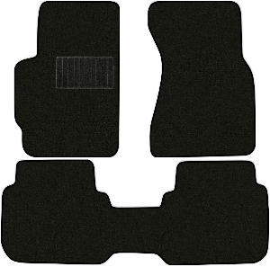 Коврики текстильные "Классик" для Honda CR-V (suv / RD5) 2001 - 2004, черные, 3шт.